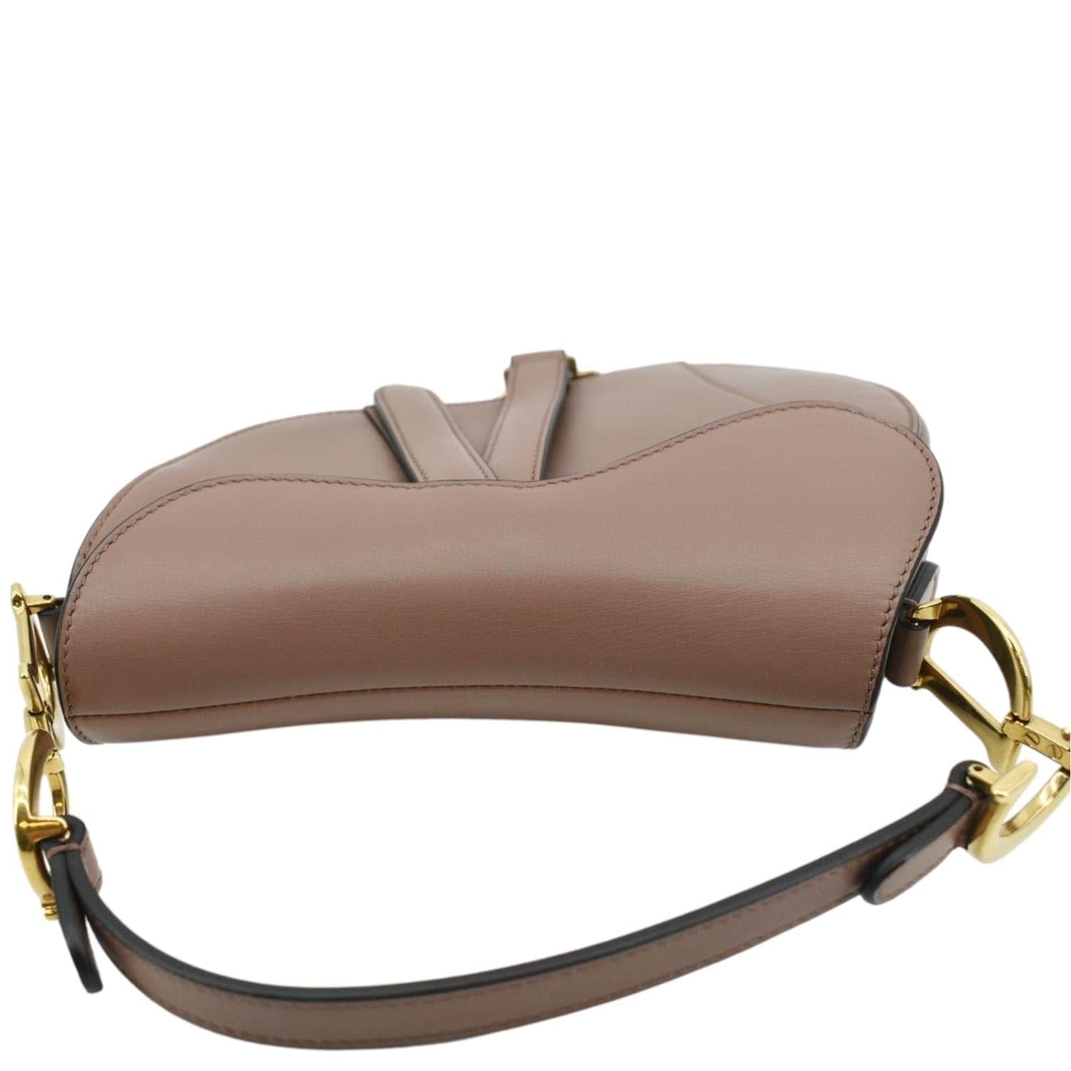 Christian Dior Saddle Grained Calfskin Shoulder Bag