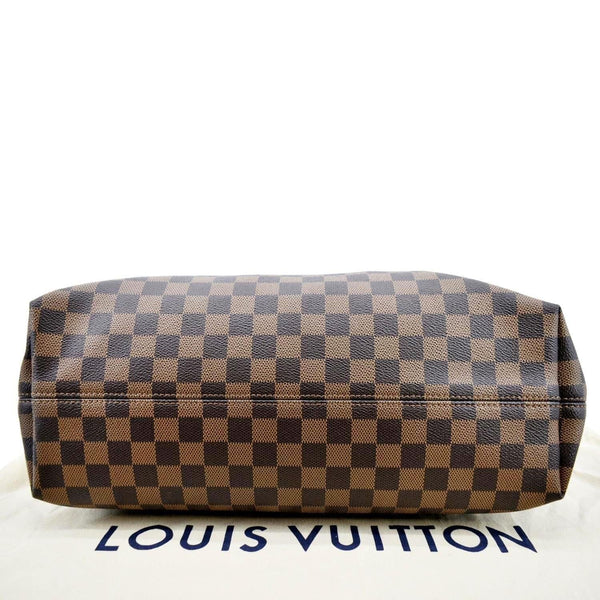 LOUIS VUITTON Graceful MM Damier Ebene Shoulder Bag Brown