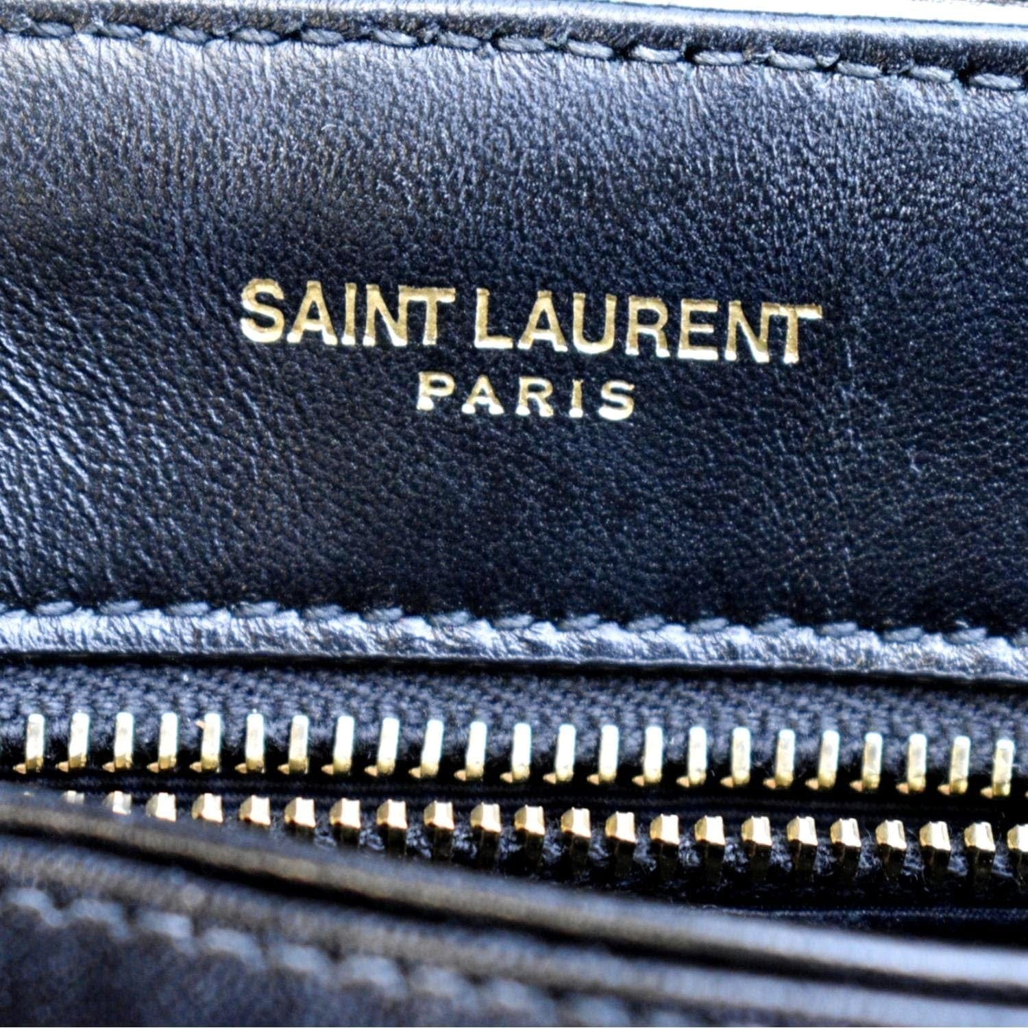 Saint Laurent Toy Loulou Monogram ysl Bag In Laminated Matelassé