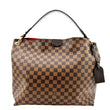 LOUIS VUITTON Graceful MM Damier Ebene Shoulder Bag Brown