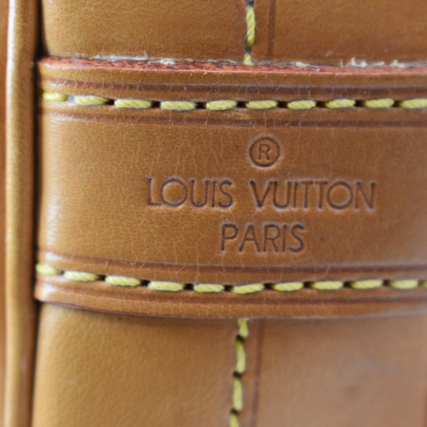 Noe Louis Vuitton Sac Noé BB Monogram Canvas Brown Golden Leather