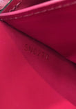 Louis Vuitton, Flore Chain Wallet Fuchsia, rubberised co…