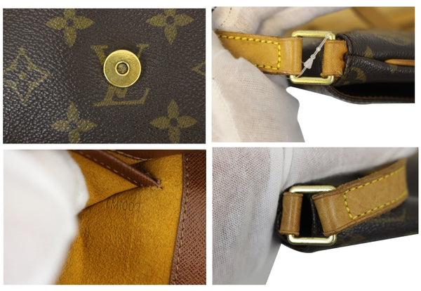 LOUIS VUITTON Monogram Canvas Musette Tango Shoulder Crossbody Bag