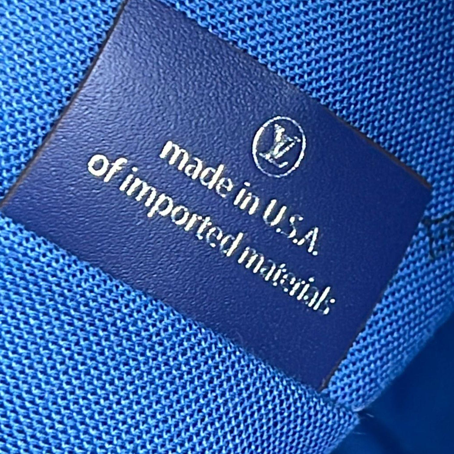 Louis Vuitton Monogram Escal Neverfull mm Tote Bag Blue M45128 LV Auth 26573A