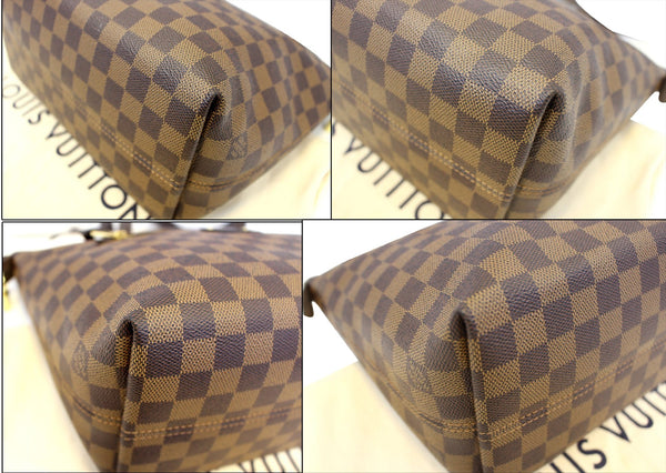 LOUIS VUITTON Damier Ebene Iena MM Shoulder Bag