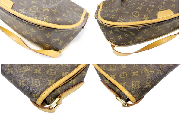 LOUIS VUITTON Monogram Canvas Menilmontant MM Crossbody Bag