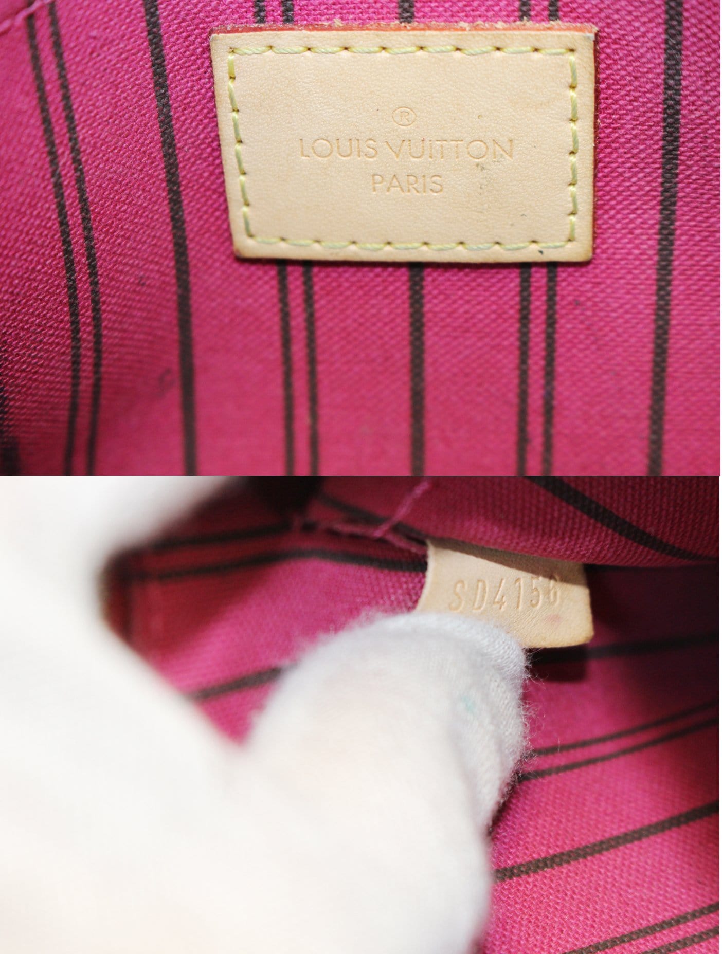 🌺Auth LOUIS VUITTON Fuchsia Pink MONOGRAM IKAT Flowers Pochette Wristlet  Wallet