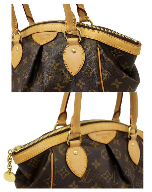 Louis Vuitton Tivoli PM Canvas Shoulder Handbag - lv tivoli