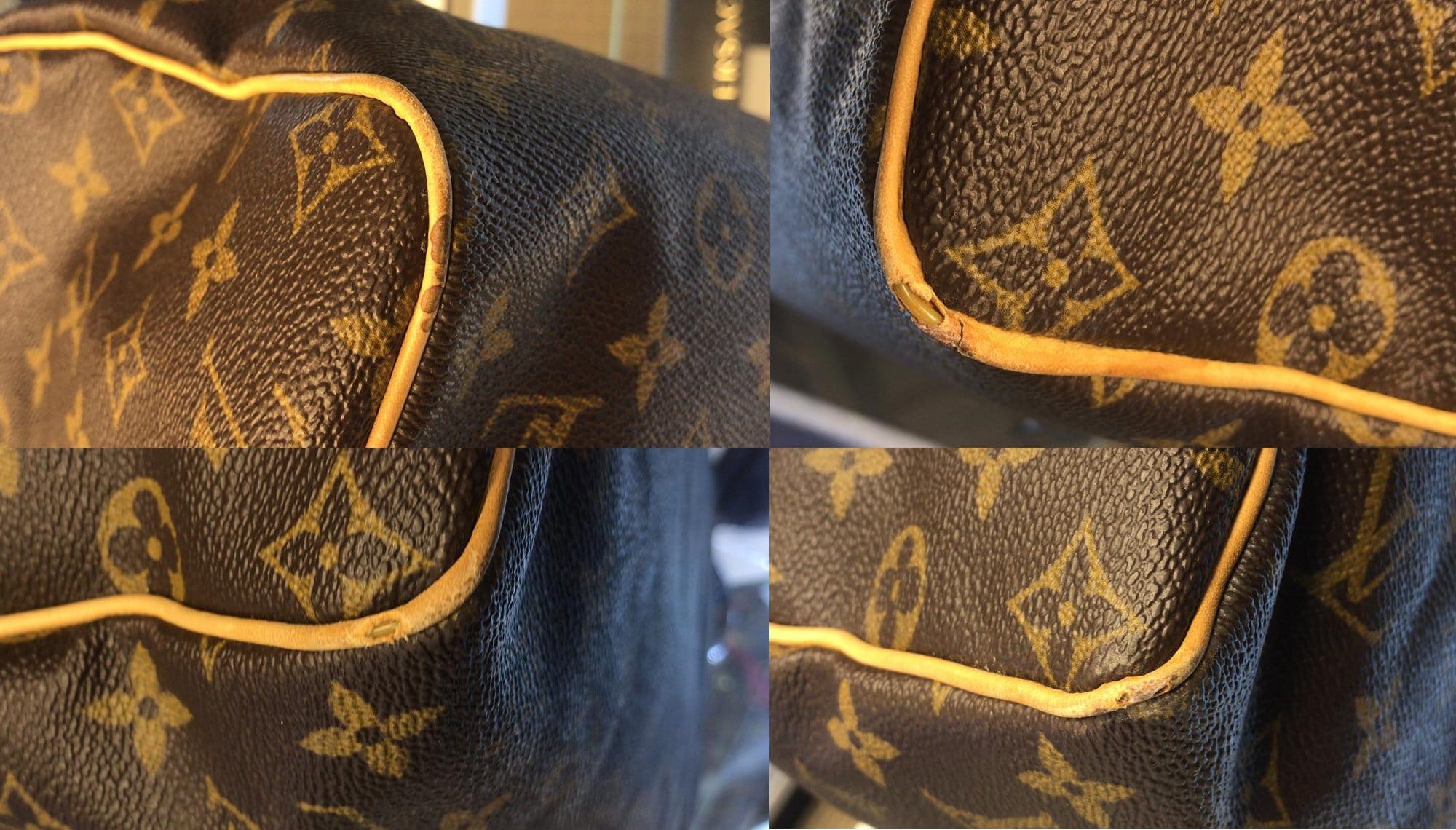 M41533 Louis Vuitton 2015 Summer Monogram V Speedy 30 Handbag- Turquoise