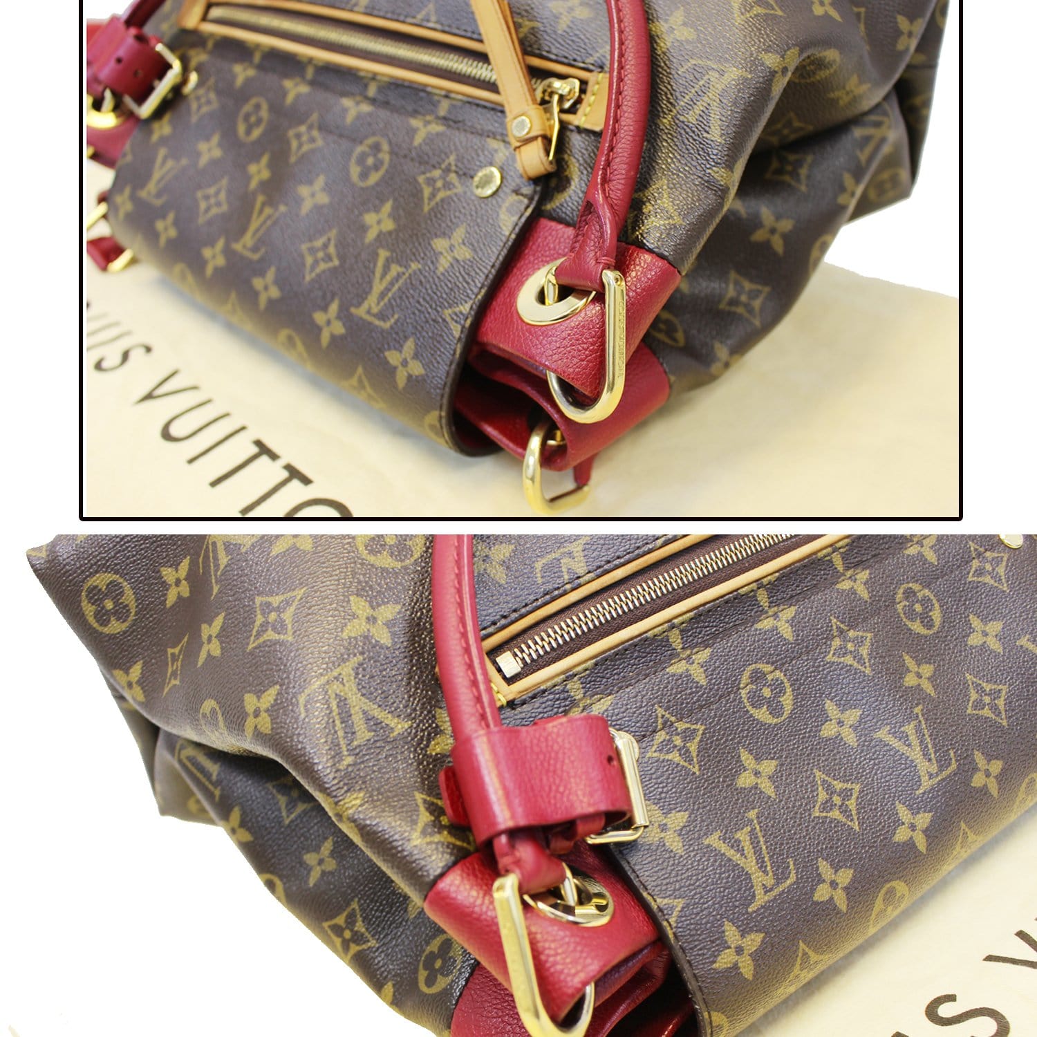 Louis Vuitton Aurore Monogram Olympe MM Tote (2012) For Sale at 1stDibs