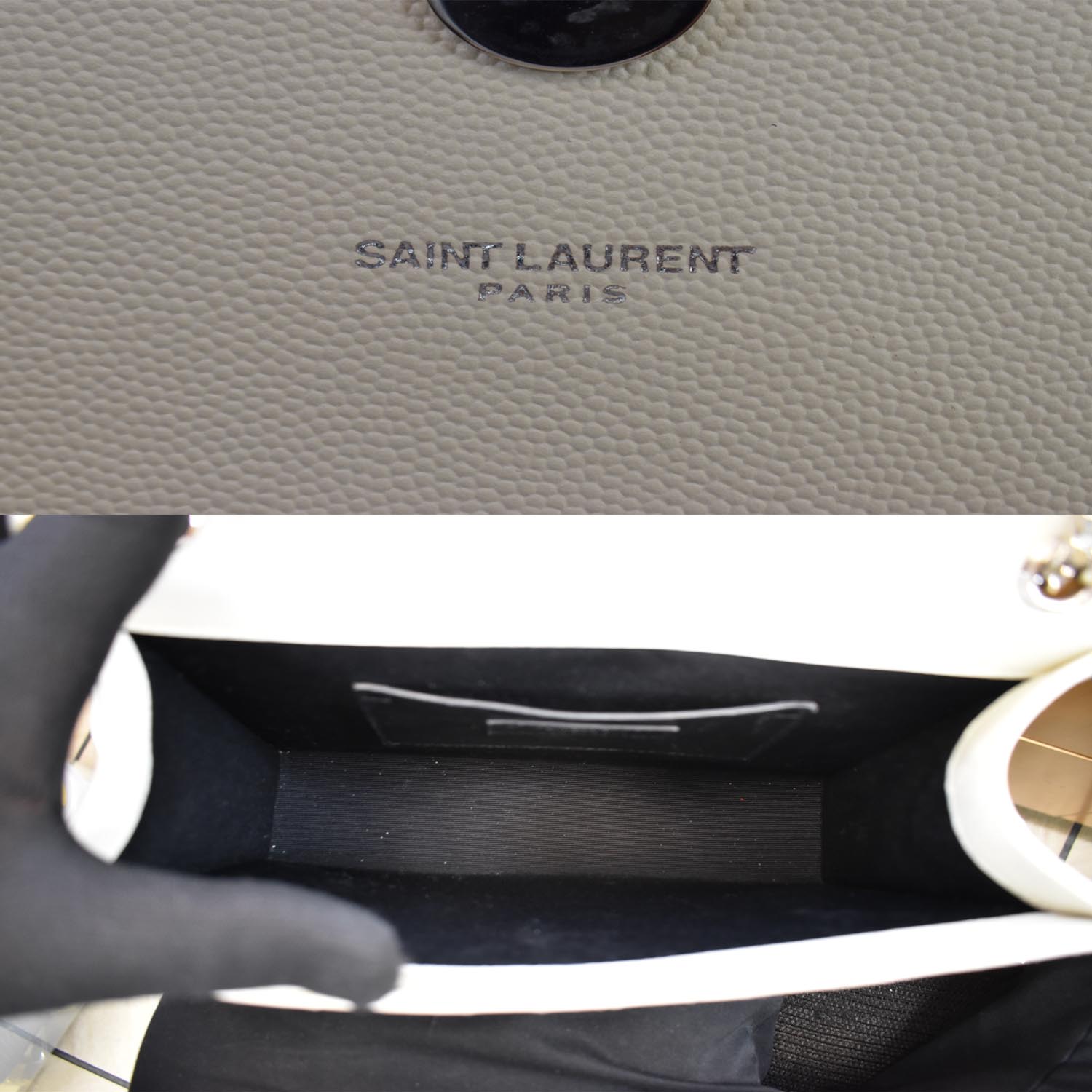 Saint Laurent Shoulder Bags in White