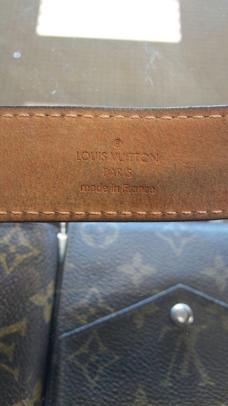 Louis Vuitton 90/36 Ivory x Gold LV Cut Out Initials Belt 71lk328s