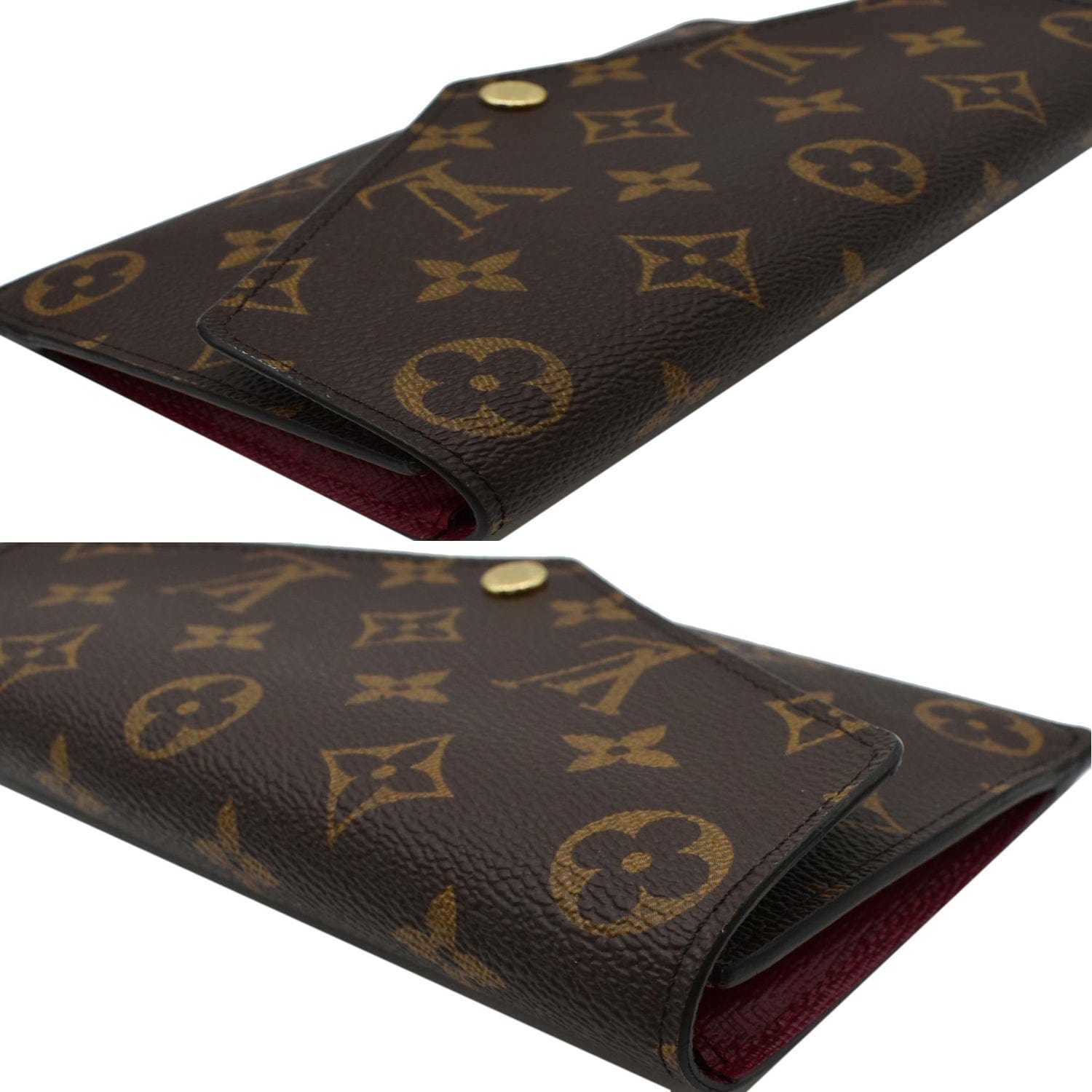 Louis Vuitton Sarah My World Tour Monogram Canvas Wallet Limited Edition  Brown Leather ref.683453 - Joli Closet