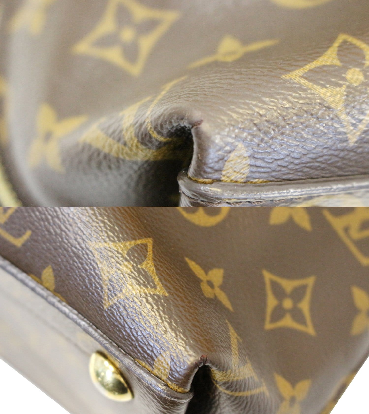 Louis+Vuitton+Voltaire+Shoulder+Bag+One+Size+Carmine+Leather for sale  online