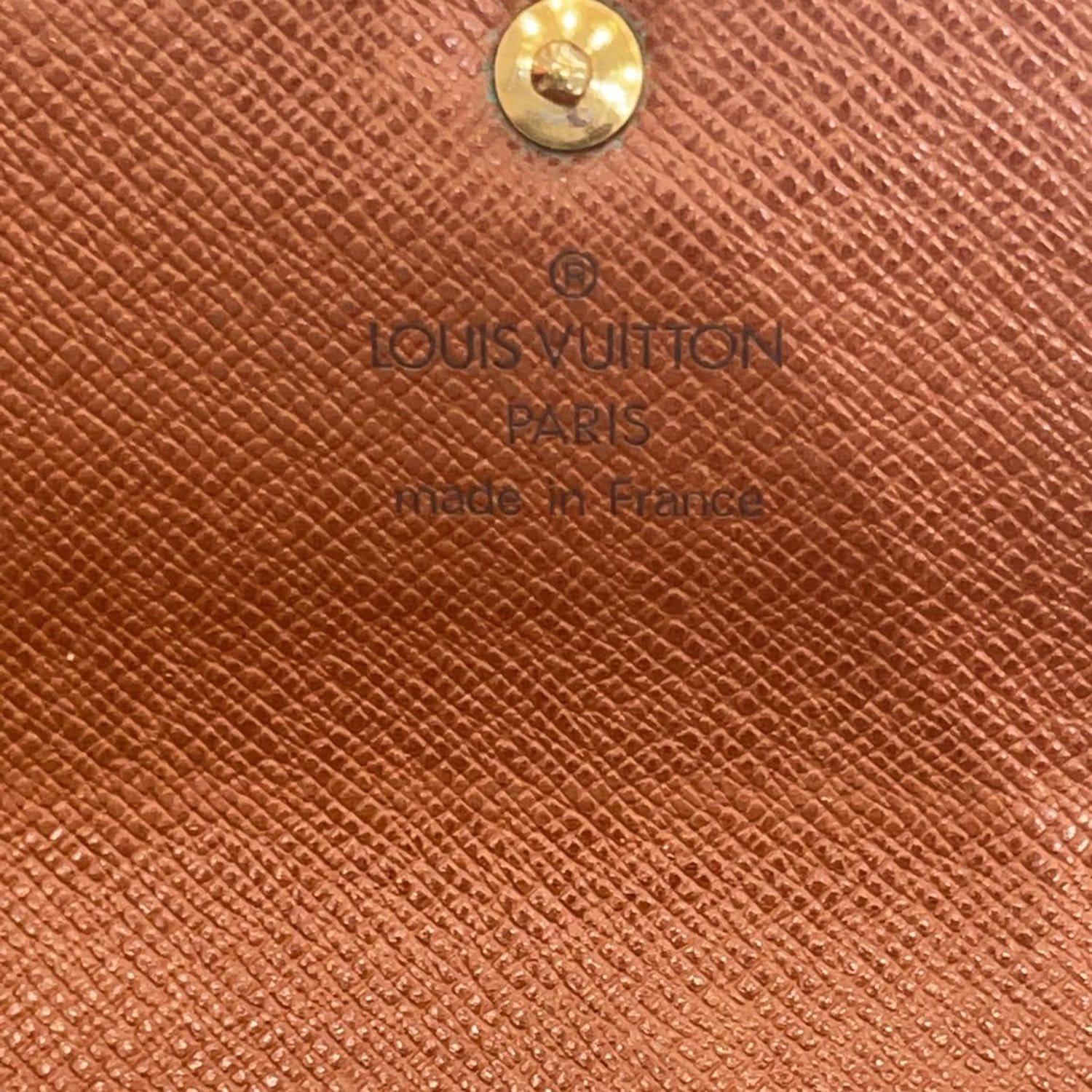 Louis Vuitton Vintage 2001 Porte-Trésor Étui Papier Wallet - Brown Wallets,  Accessories - LOU680312