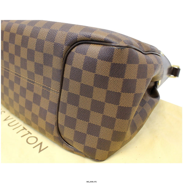 LOUIS VUITTON Reggia Damier Ebene Shoulder Bag Brown-US