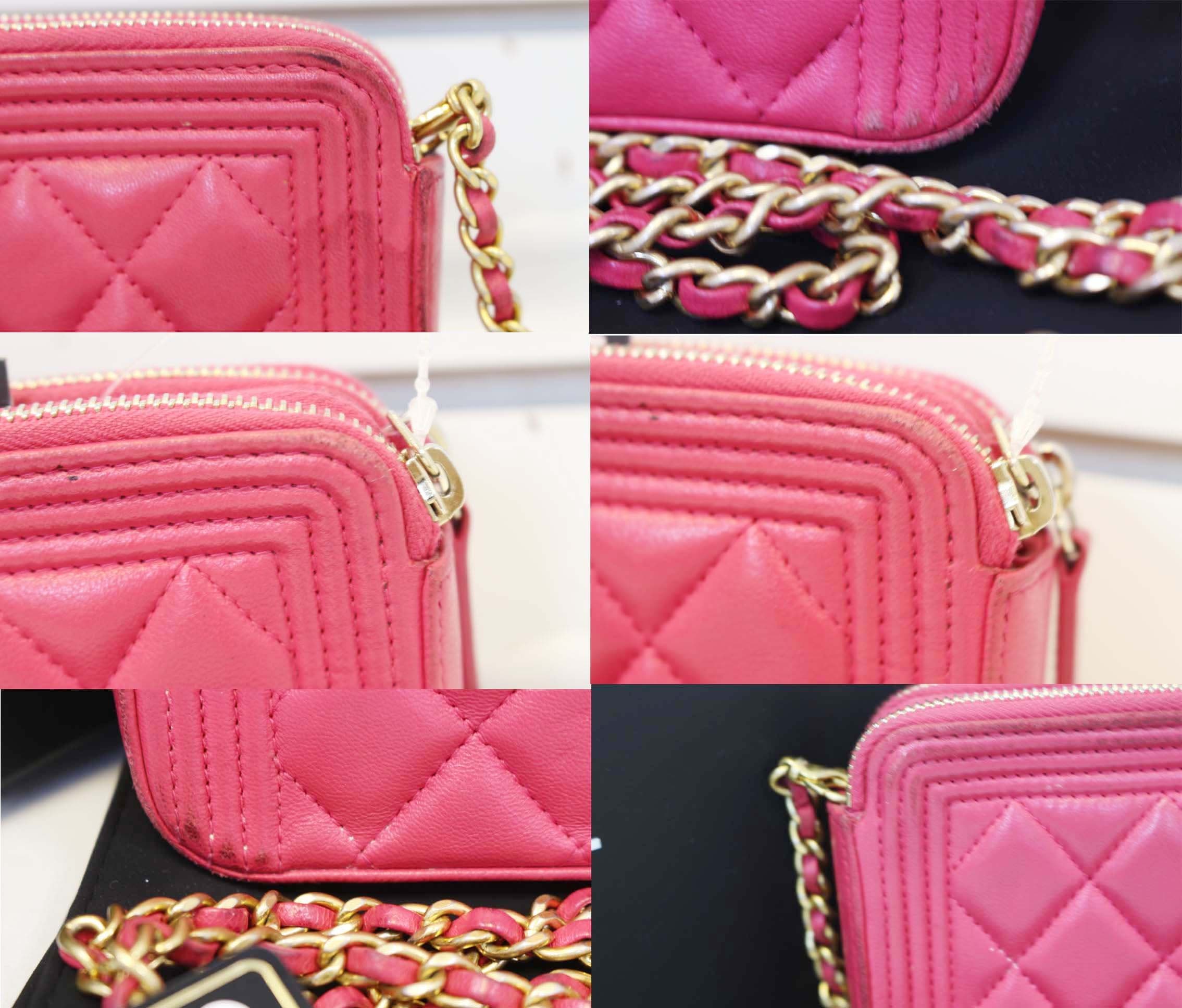 CHANEL Pre-Owned CC Double Zip wallet-on-chain - Farfetch