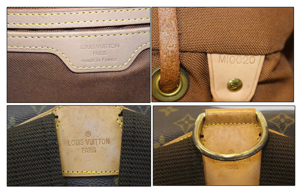 LOUIS VUITTON Monogram Canvas Brown Montsouris GM Backpack Bag