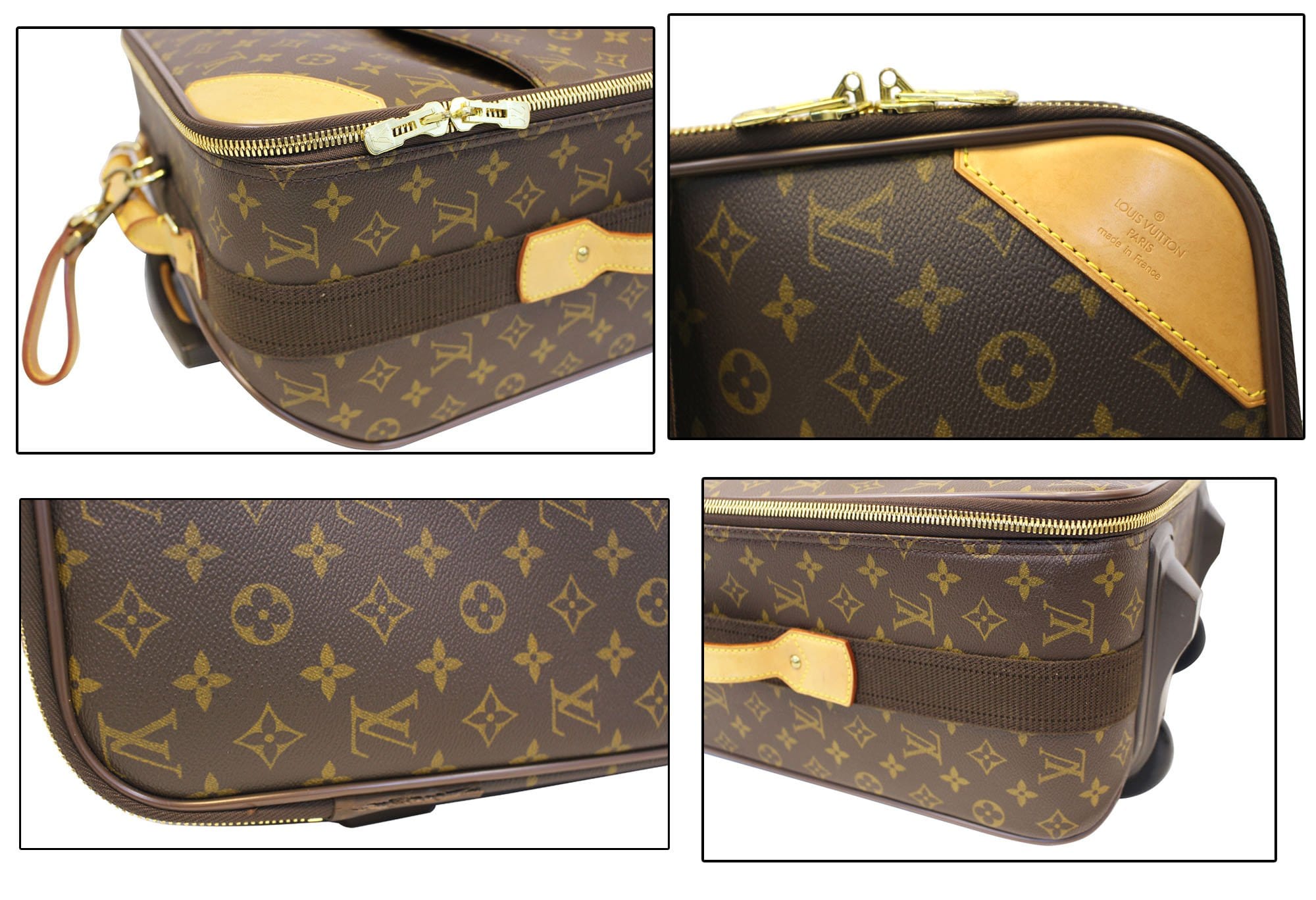 Louis Vuitton The French Company Carry On Travel Bag Monogram