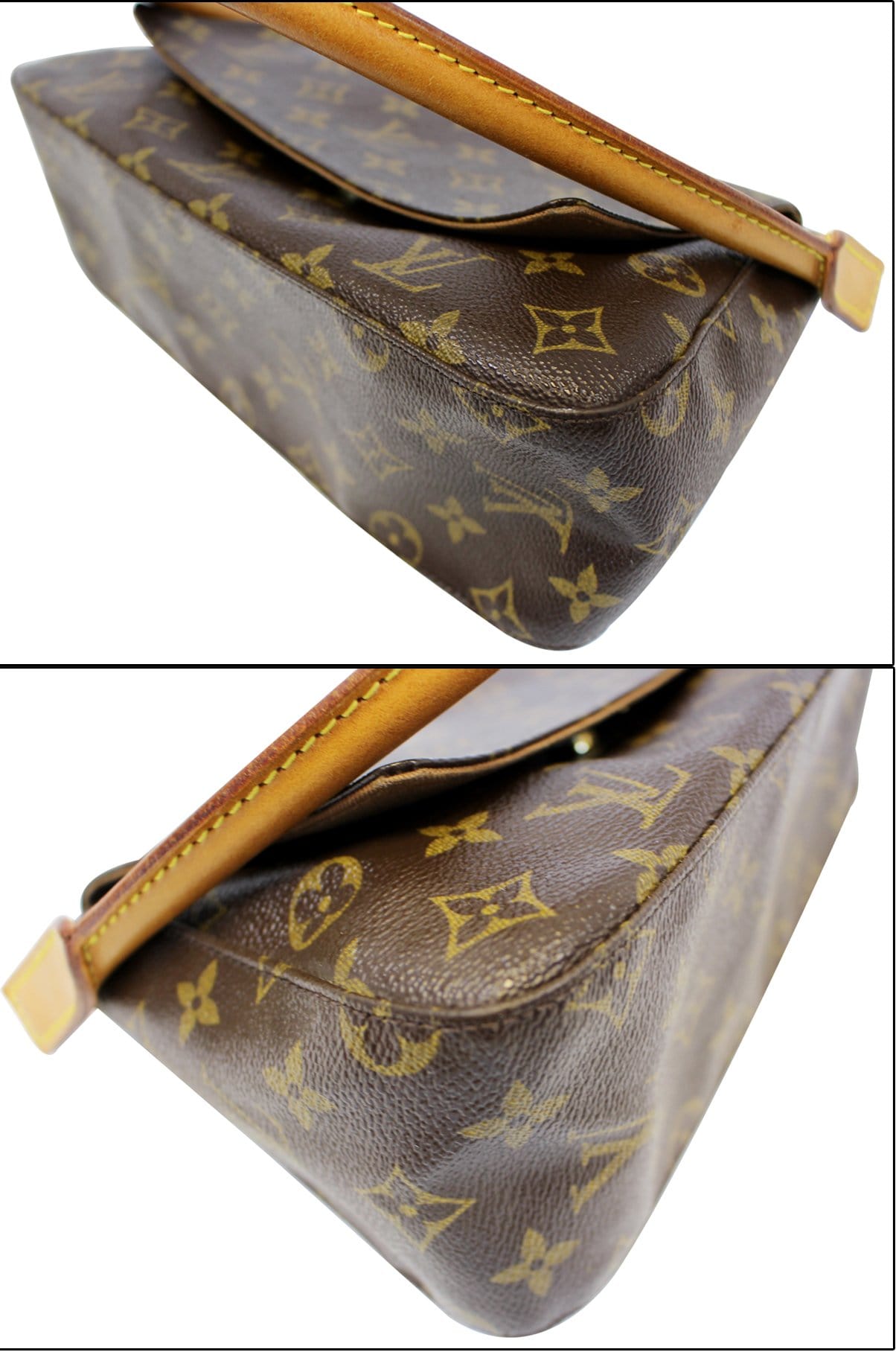 Louis Vuitton Vintage Monogram Canvas Mini Looping Shoulder Bag (SHF-21947)