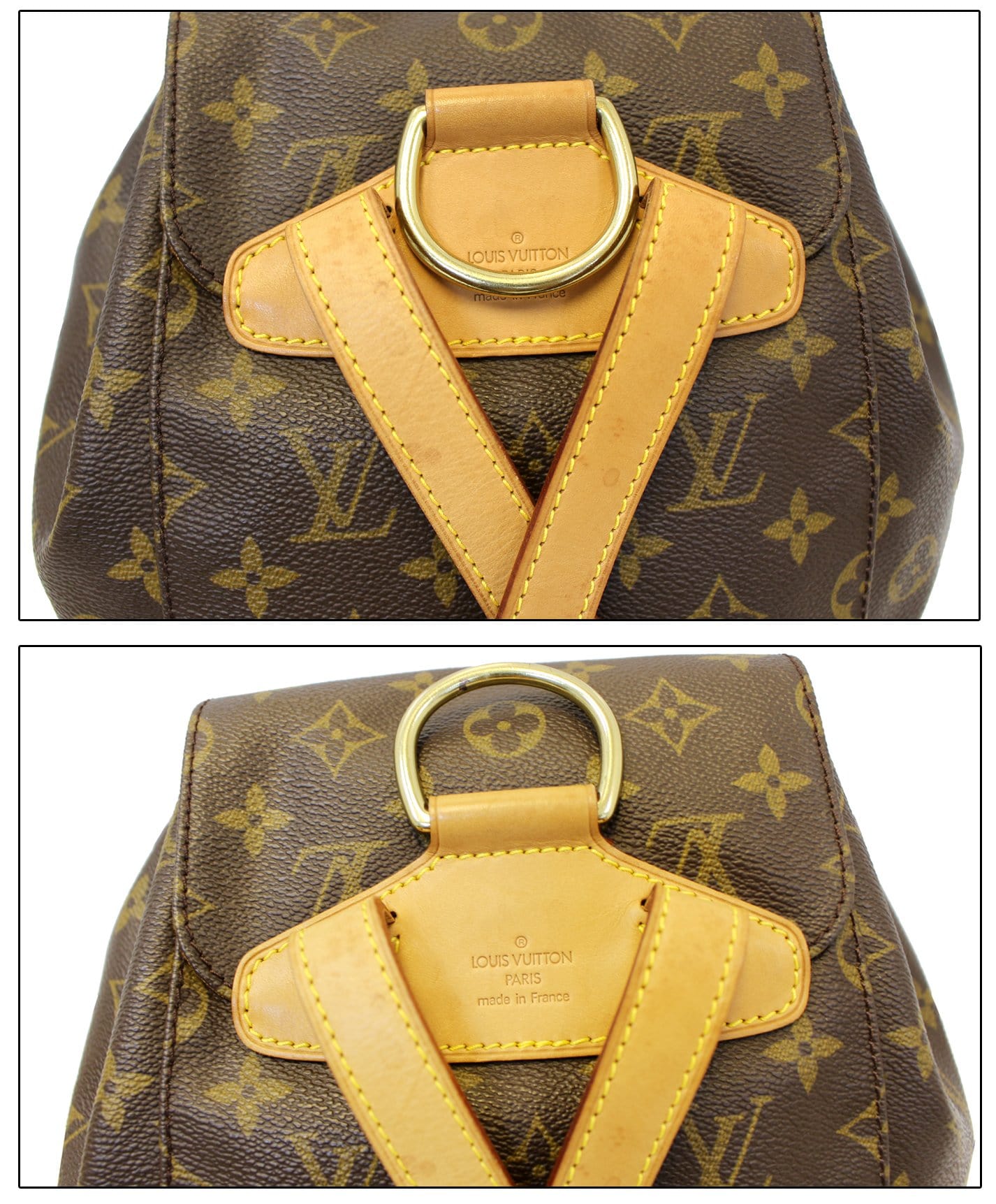 Louis Vuitton Medium Monogram Montsouris mm Backpack 862979, Women's