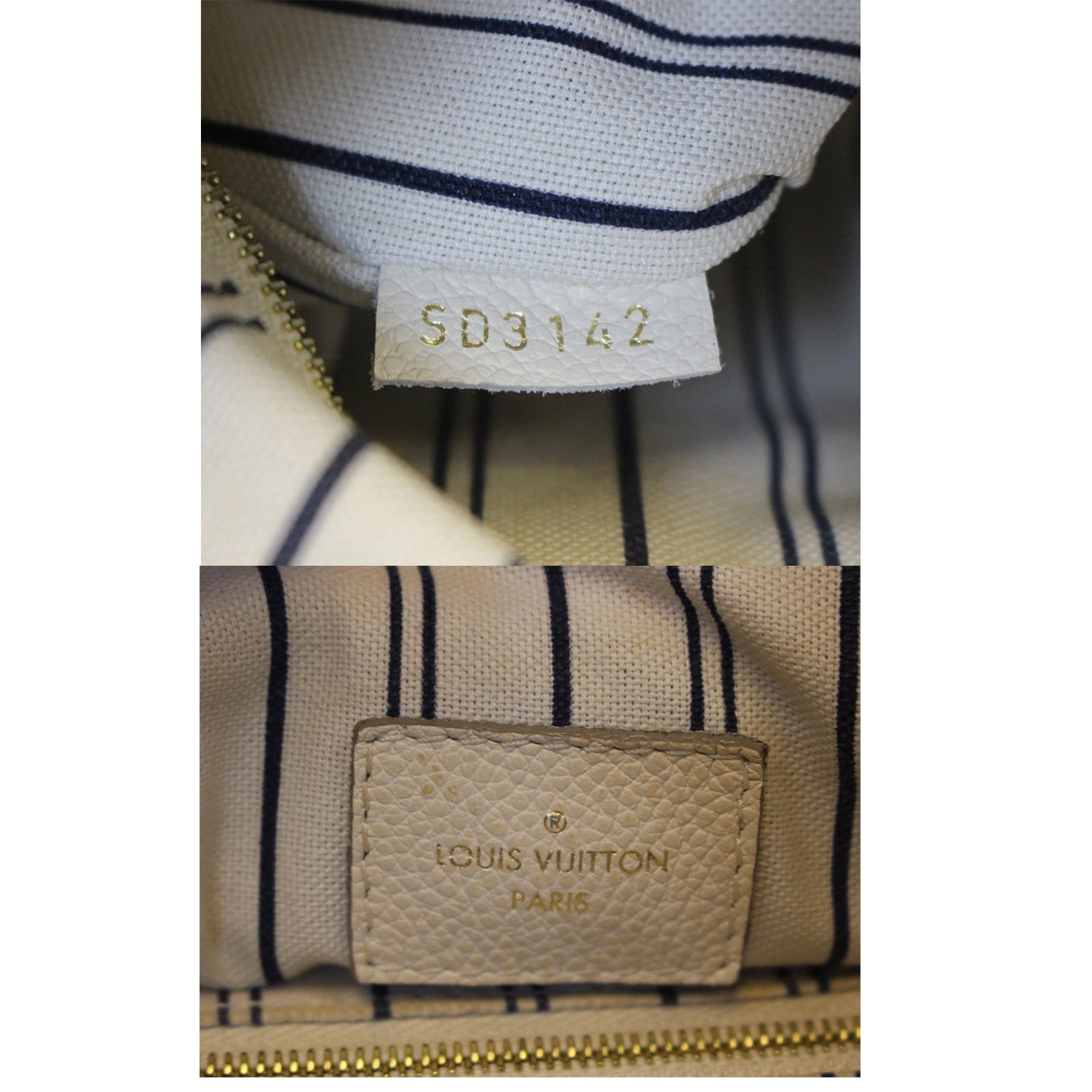 Artsy leather handbag Louis Vuitton Beige in Leather - 32664128
