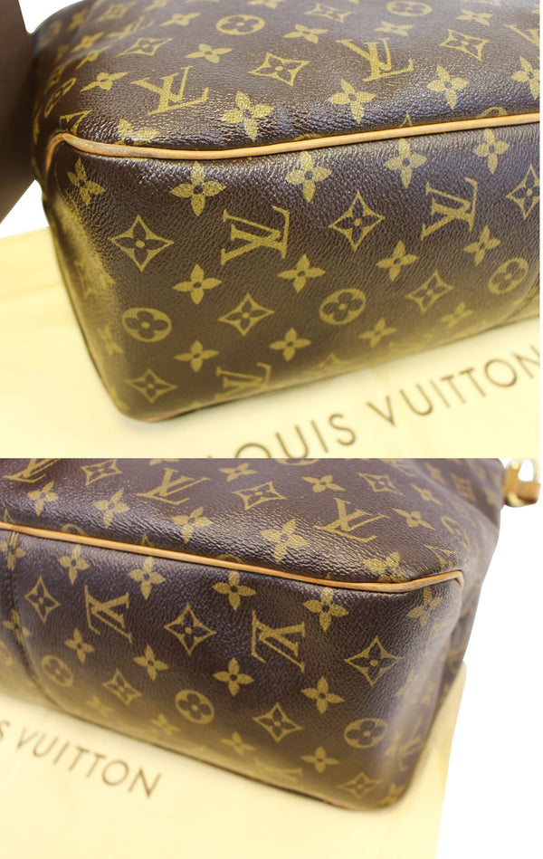 LOUIS VUITTON Monogram Canvas Delightful MM Tote Shoulder Bag