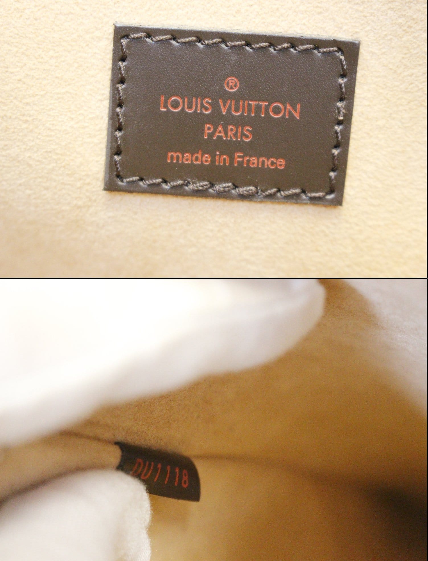 LOUIS VUITTON. Model Kensington. Hand or shoulder bag in…