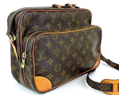 LOUIS VUITTON Monogram Canvas Nil Shoulder Handbag