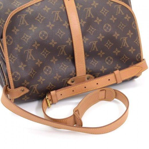 Louis Vuitton Vintage Monogram Saumur 35 - Brown Crossbody Bags, Handbags -  LOU788681