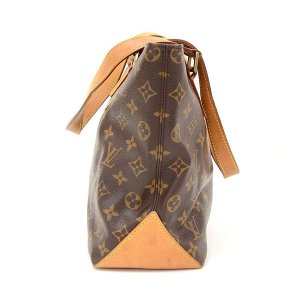 LOUIS VUITTON Cabas Piano Monogram Canvas Shoulder Handbag