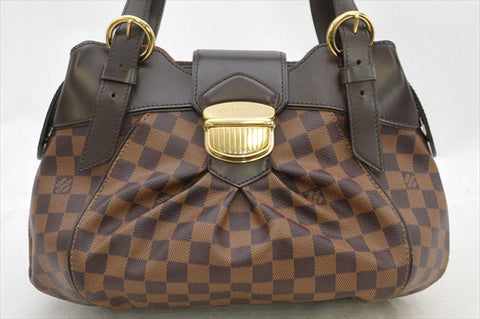 LOUIS VUITTON Damier Ebene Sistina PM Shoulder Handbag - Final Call