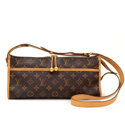 LOUIS VUITTON  Popincourt Long Monogram Canvas Shoulder Bag 