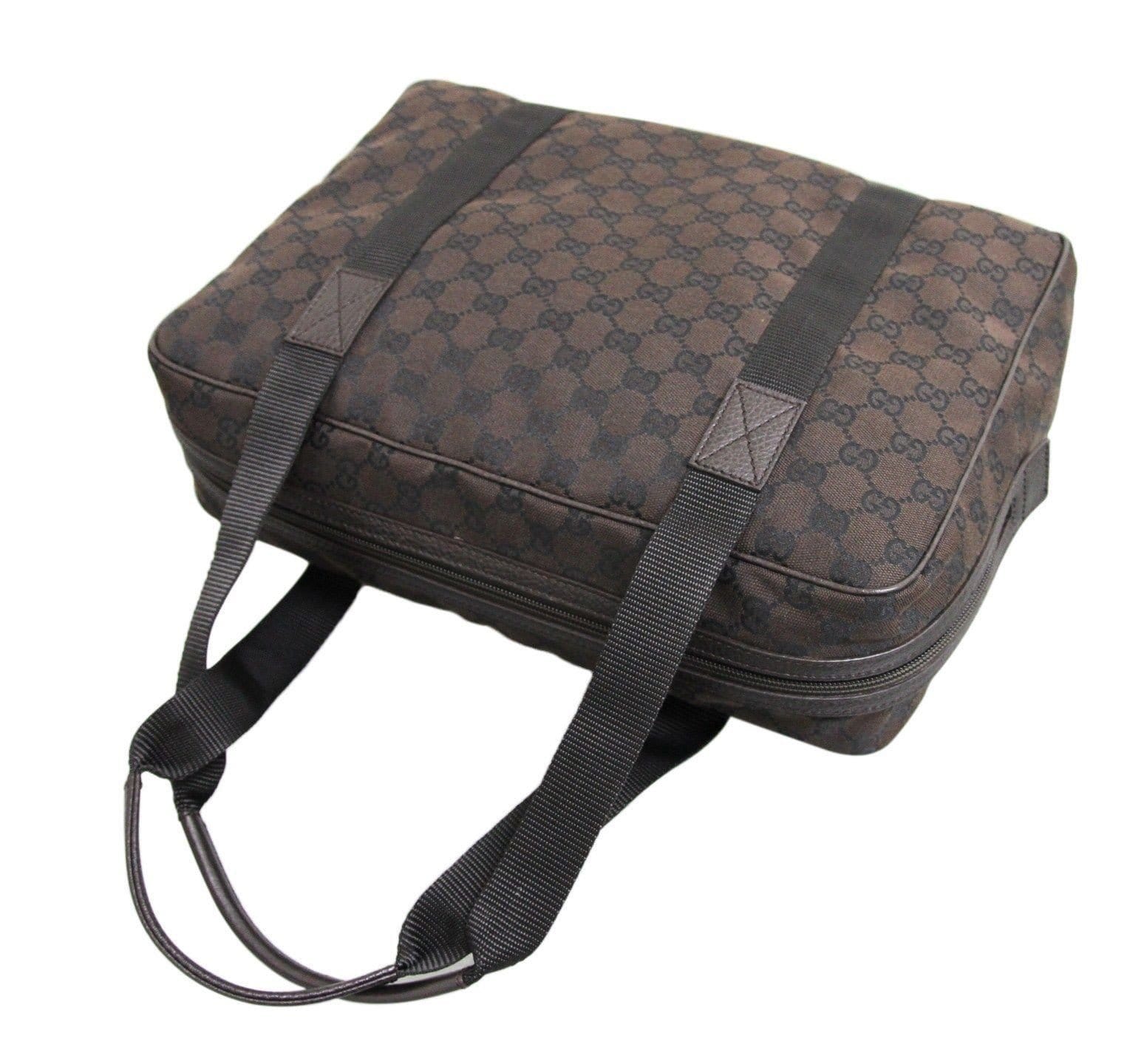Gucci Leather Men..Women Laptop Bag