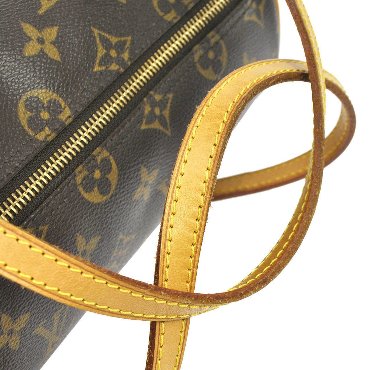 Louis Vuitton Vintage - Monogram Papillon 26 Bag - Brown - Monogram Canvas  and Leather Vachetta Handbag - Luxury High Quality - Avvenice