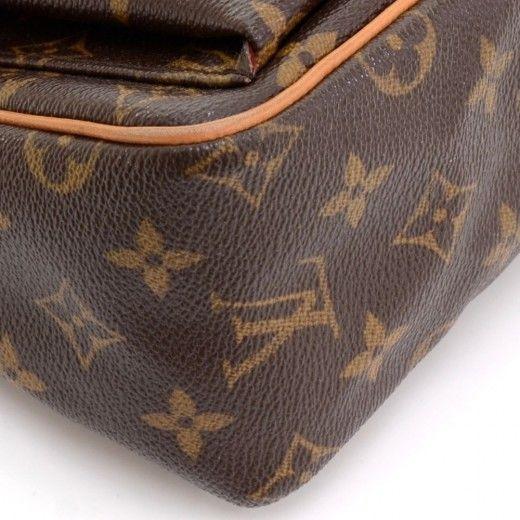 Louis Vuitton, Bags, Authenticity Guarantee Louis Vuitton Viva Cite Pm  Shoulder Bag Monogram Leather