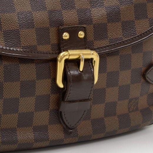 LOUIS VUITTON Highbury Damier Ebene Shoulder Handbag-US