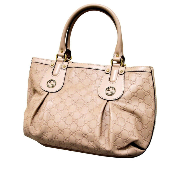 $2400 NWT Gucci 269953 Women's Scarlett Nude Guccissima Leather Handbag Tote E1588 - Dallas Designer Handbags