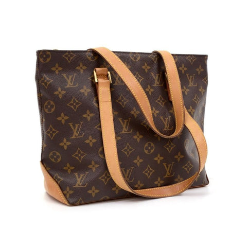 LOUIS VUITTON Cabas Piano Monogram Canvas Shoulder Bag