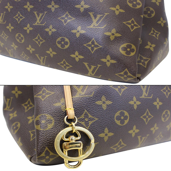 LOUIS VUITTON Artsy MM Monogram Canvas Hobo Shoulder Bag-US