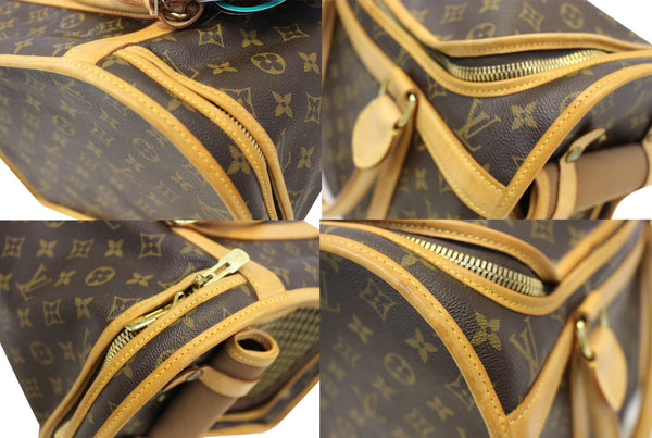 LOUIS VUITTON Monogram Canvas Sac Chien Dog Carrier Bag