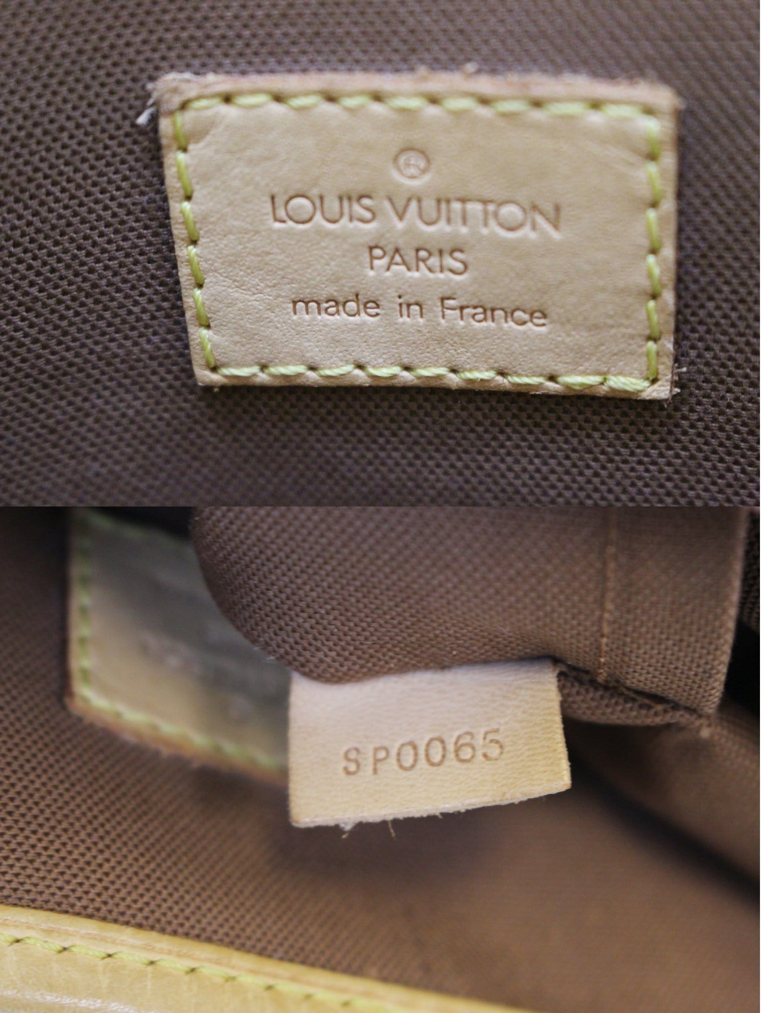 Louis Vuitton 2005 Batignolles Vertical Tote Bag