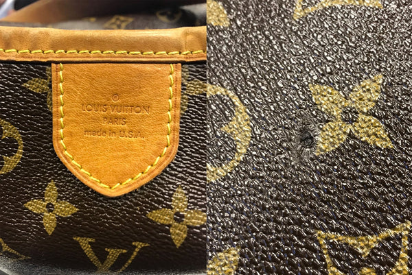 LOUIS VUITTON Monogram Canvas Delightful MM Tote Shoulder Bag