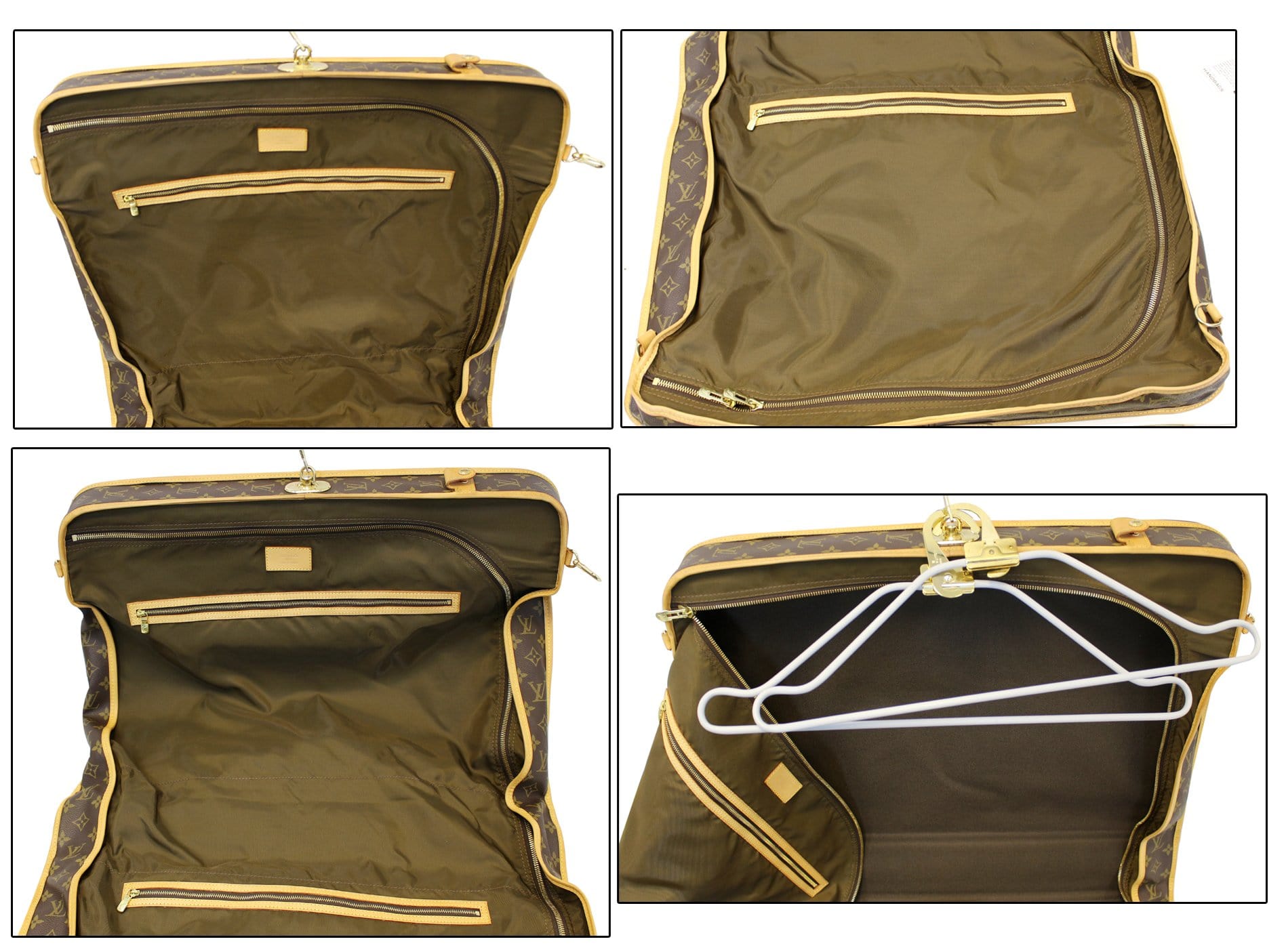 LOUIS VUITTON Monogram Canvas Portable Cabine Garment Travel Bag-US
