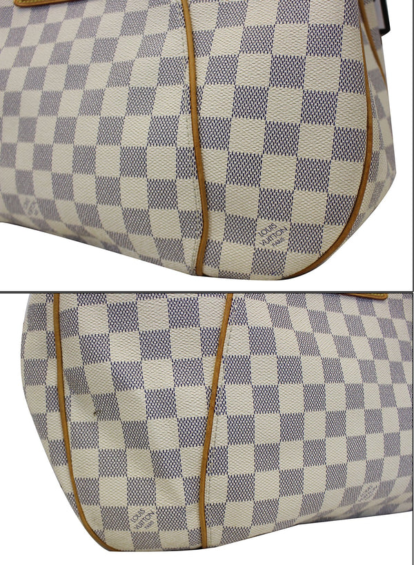 LOUIS VUITTON Damier Azur Galliera PM Shoulder Bag