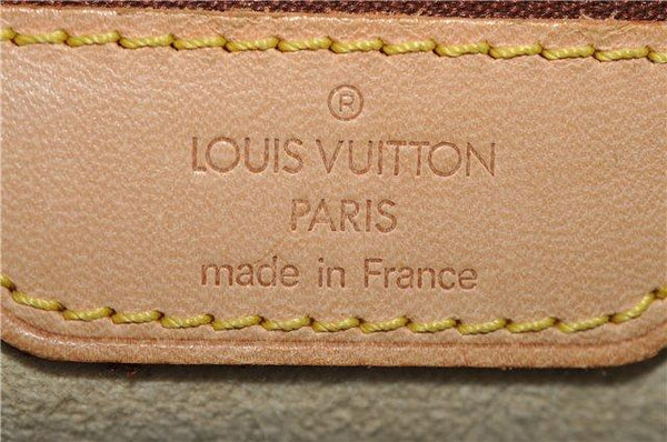 LOUIS VUITTON Monogram Canvas Brown Luco Tote Handbag