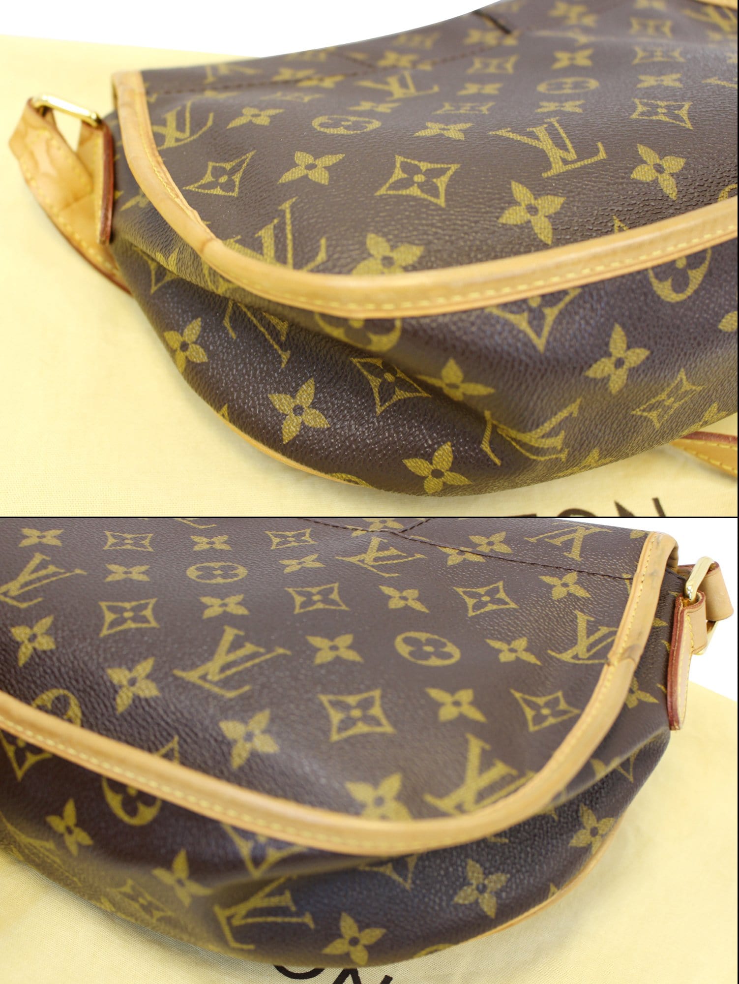 Louis Vuitton Monogram Canvas Menilmontant PM Messenger Bag (SHF-cXxmwA)