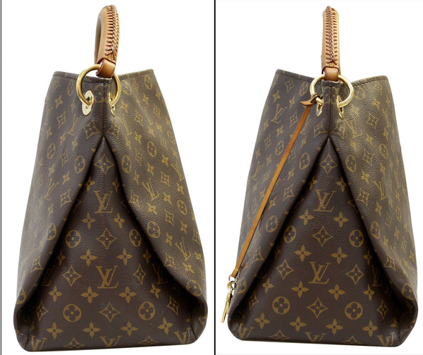 LOUIS VUITTON Monogram Canvas Artsy MM Hobo Shoulder Bag