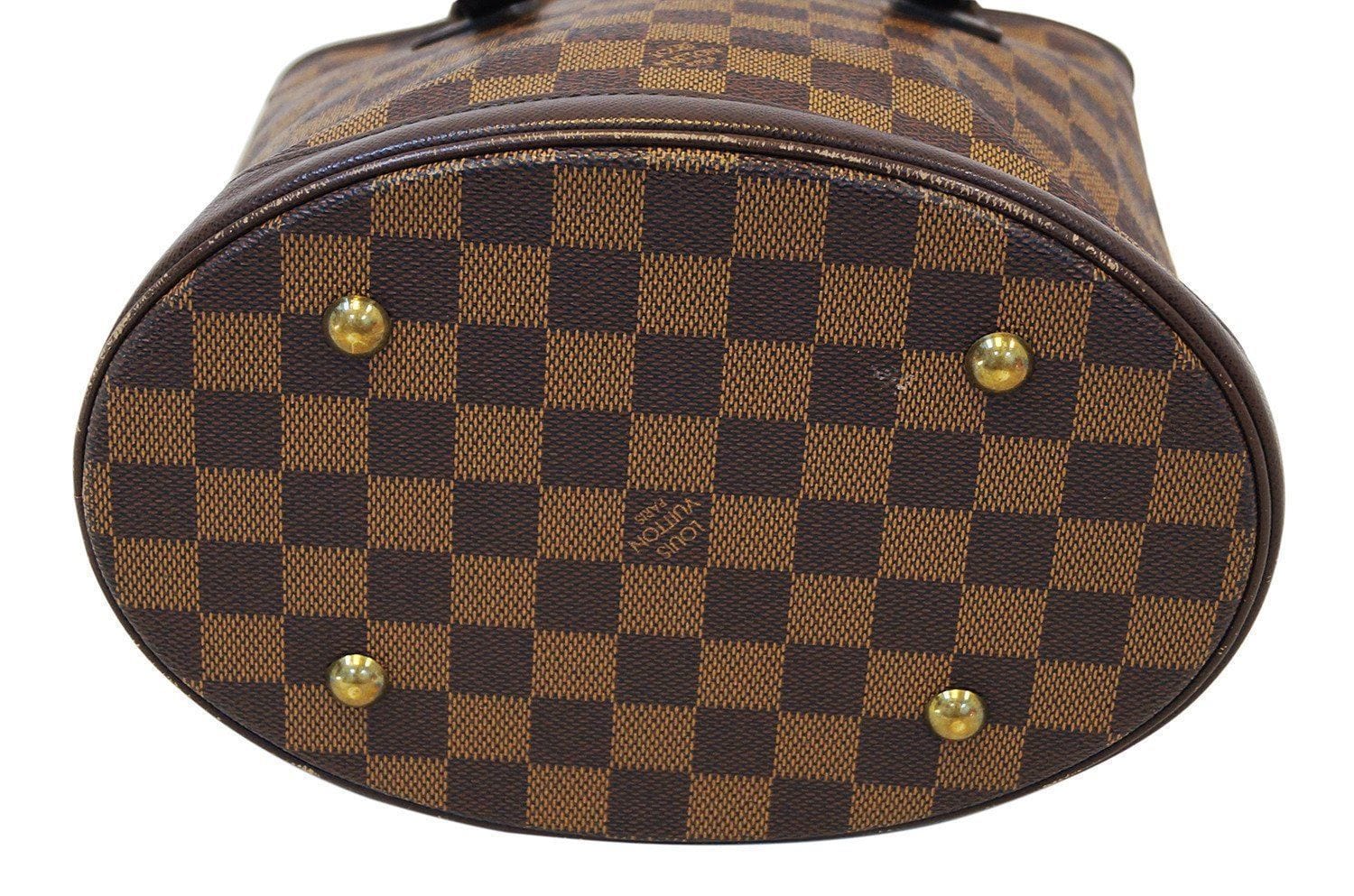 Louis Vuitton Damier Ebene Marais Bucket Bag with Pouch Brown ref.780090 -  Joli Closet