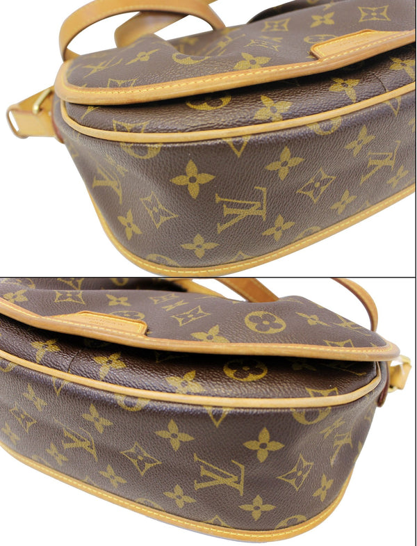 LOUIS VUITTON Menilmontant PM Monogram Canvas Shoulder Crossbody Bag